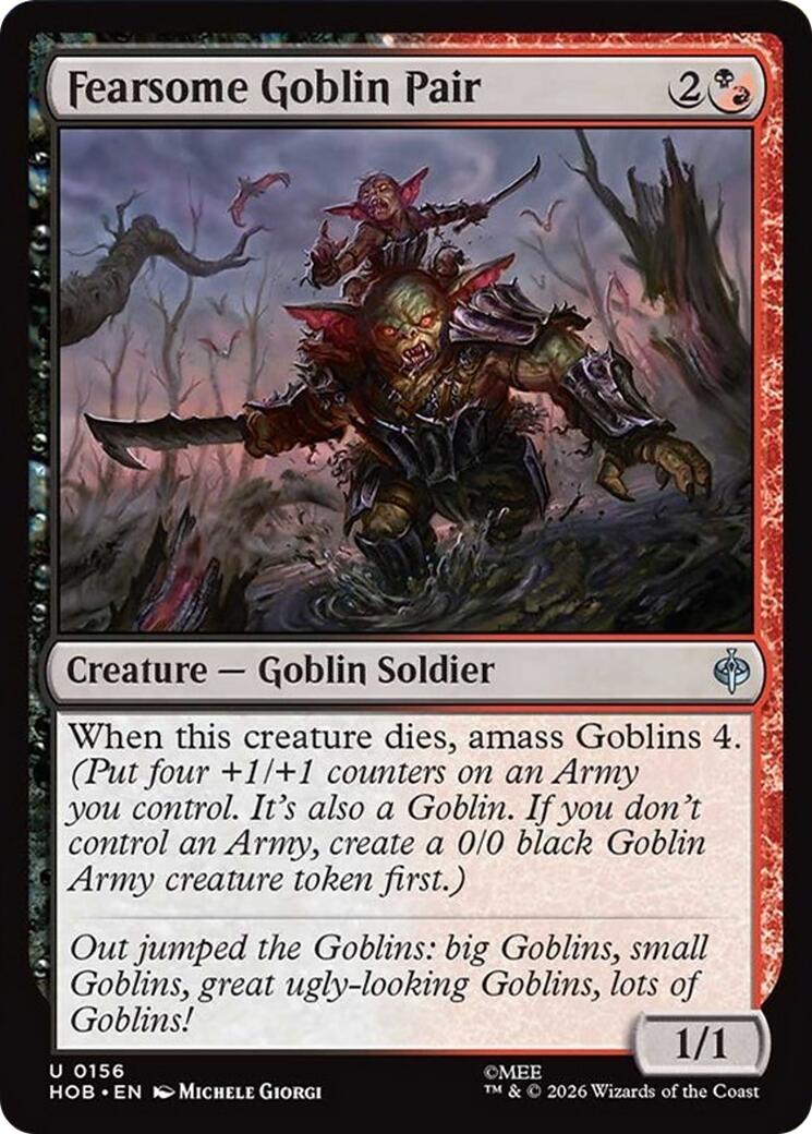 Fearsome Goblin Pair [The Hobbit] | Chromatic Games