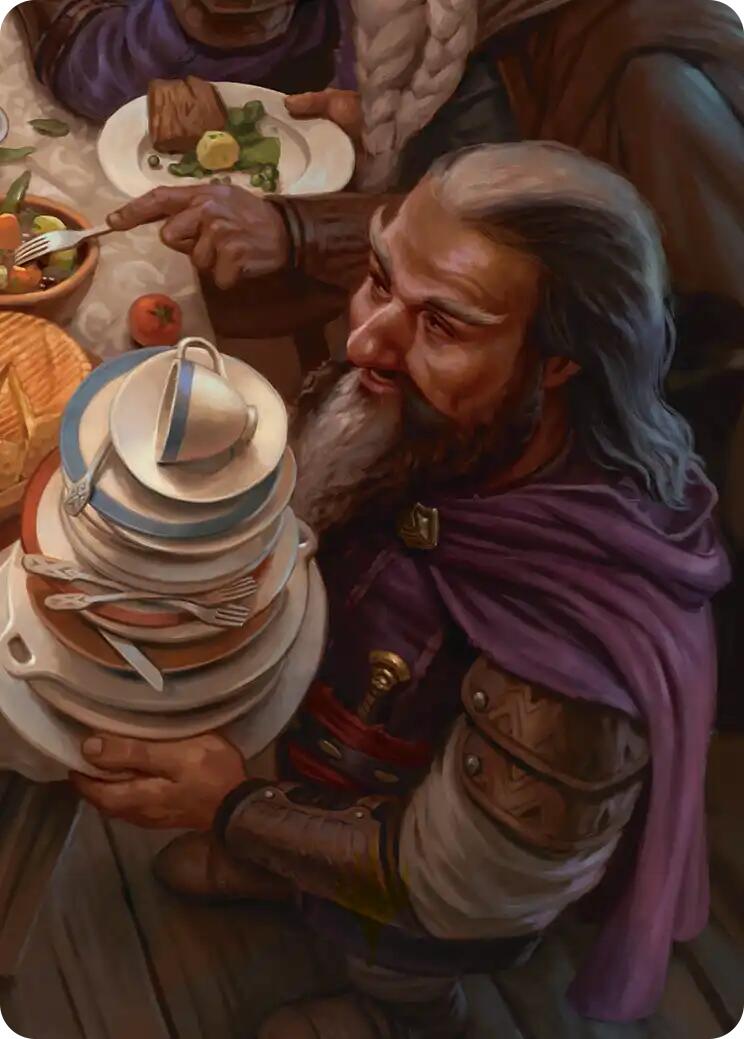 Ori, Plate Stacker Art Card (6/12) [The Hobbit Art Series] | Chromatic Games