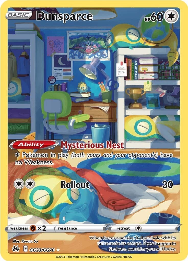 Dunsparce (GG23/GG70) [Sword & Shield: Crown Zenith] | Chromatic Games