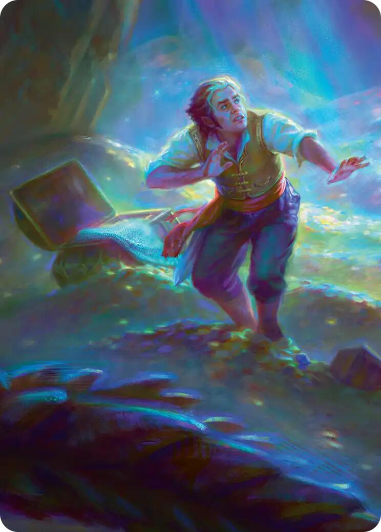 Bilbo's Burglaring Art Card (10/12) [The Hobbit Art Series] | Chromatic Games