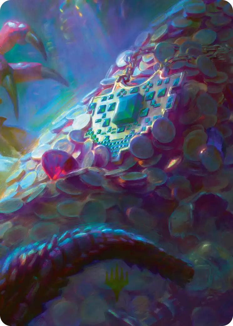 Necklace of Girion Art Card (12/12) [The Hobbit Art Series] | Chromatic Games
