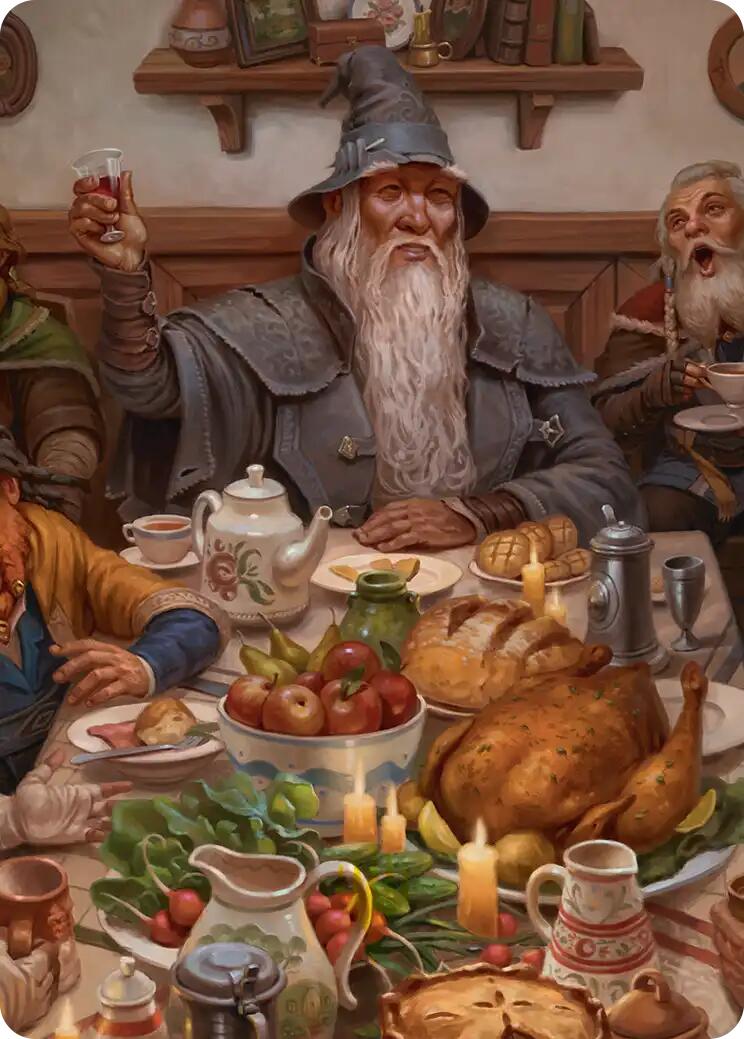 Gandalf, Party Guest Art Card (2/12) [The Hobbit Art Series] | Chromatic Games