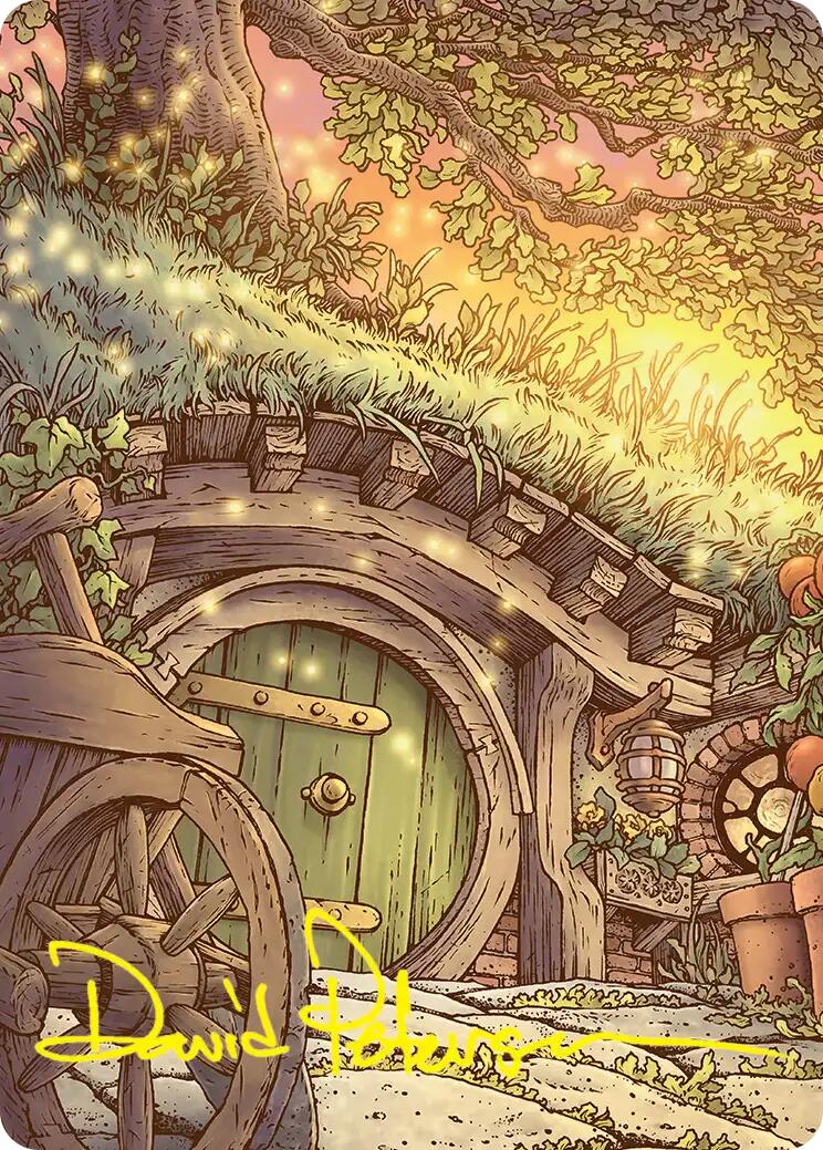 Plains (Summer) Art Card (Gold-Stamped Signature) [The Hobbit Art Series] | Chromatic Games