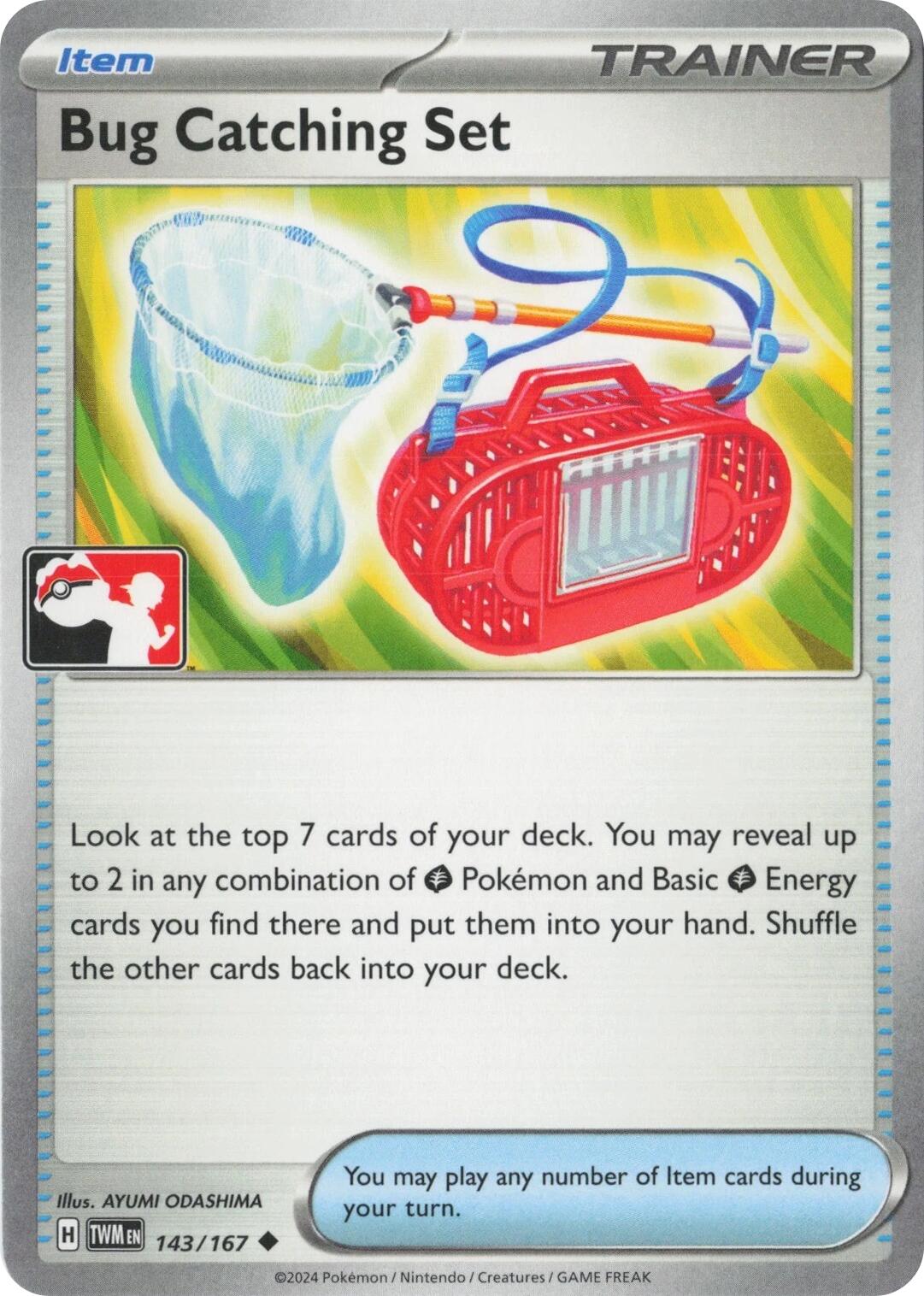 Bug Catching Set (143/167) (Left Stamp) [Prize Pack Series Seven] | Chromatic Games