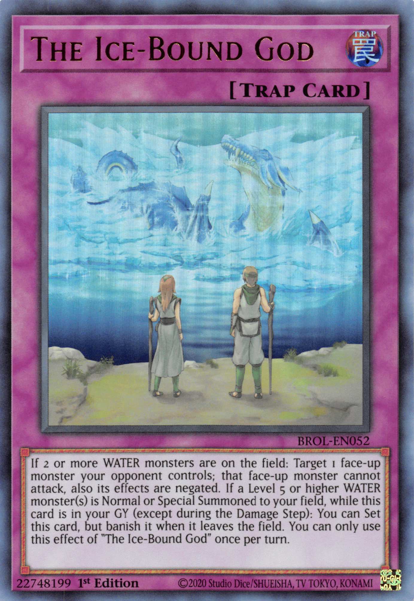 The Ice-Bound God [BROL-EN052] Ultra Rare | Chromatic Games
