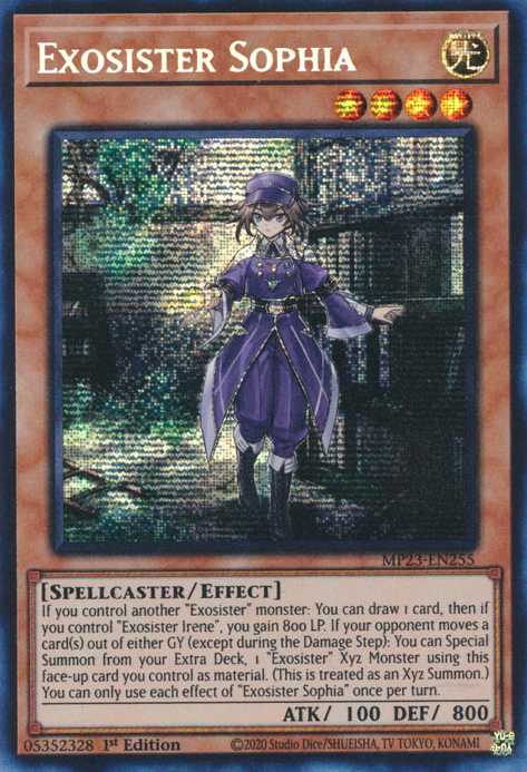 Exosister Sophia [MP23-EN255] Prismatic Secret Rare | Chromatic Games