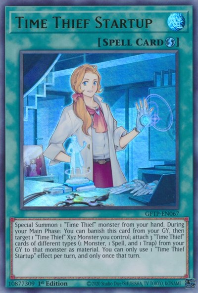 Time Thief Startup [GFTP-EN067] Ultra Rare | Chromatic Games