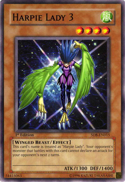 Harpie Lady 3 [SD8-EN015] Common | Chromatic Games