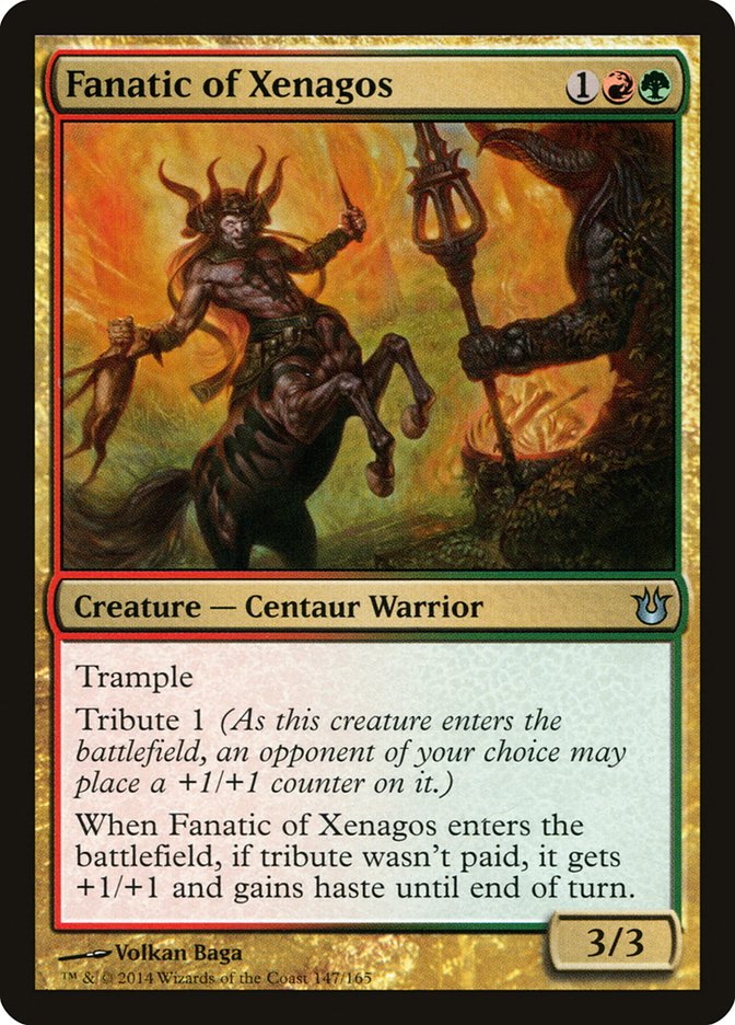 Fanatic of Xenagos 147/165 (Born of the Gods)  | Chromatic Games