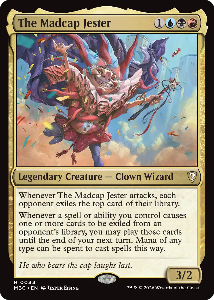 The Madcap Jester [Mystery Booster: Commander Edition] | Chromatic Games