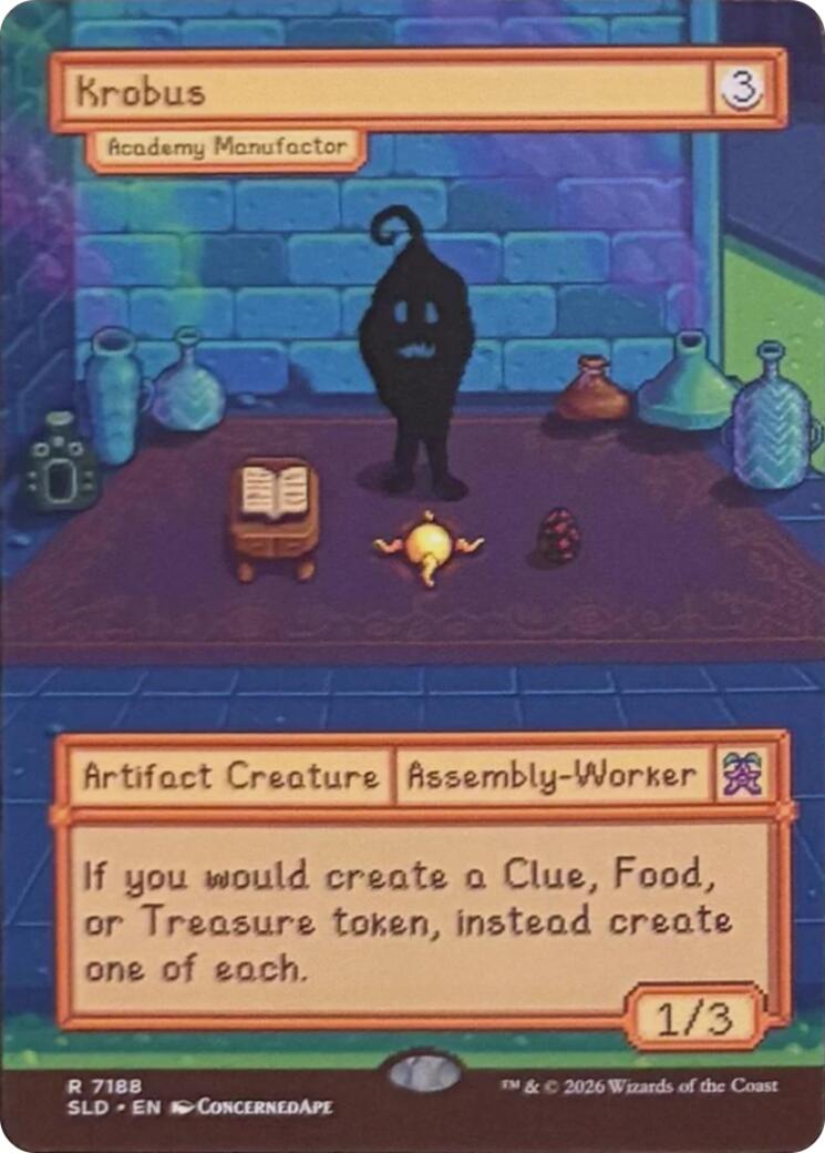 Krobus - Academy Manufactor [Secret Lair Drop Series] | Chromatic Games