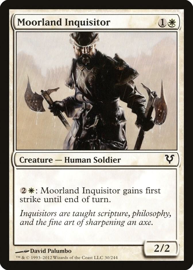 Moorland Inquisitor 30/244 (Avacyn Restored)  | Chromatic Games