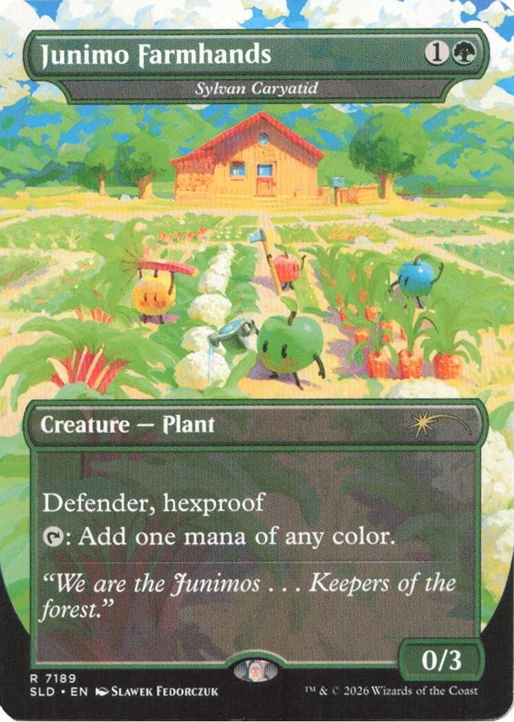 Junimo Farmhands - Sylvan Caryatid [Secret Lair Drop Series] | Chromatic Games