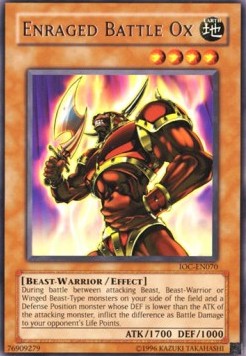 Enraged Battle Ox [IOC-EN070] Rare | Chromatic Games