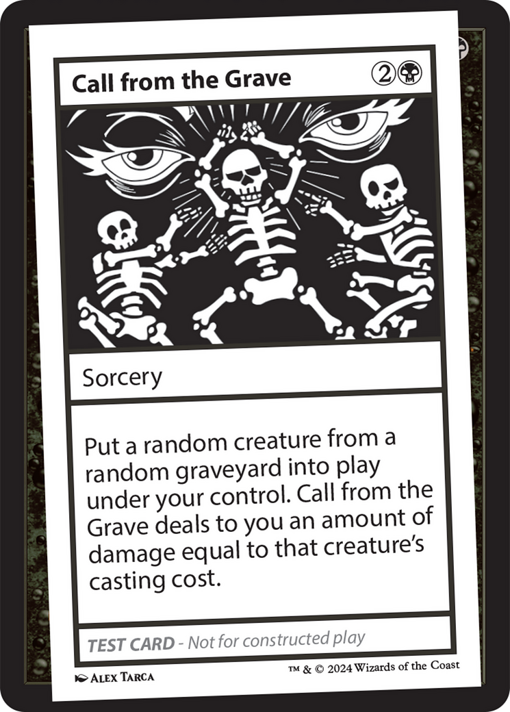 Call from the Grave [Mystery Booster 2 Playtest Cards] | Chromatic Games