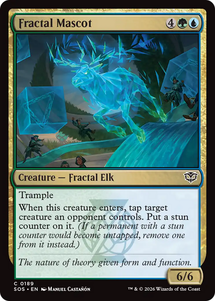Fractal Mascot [Secrets of Strixhaven] | Chromatic Games