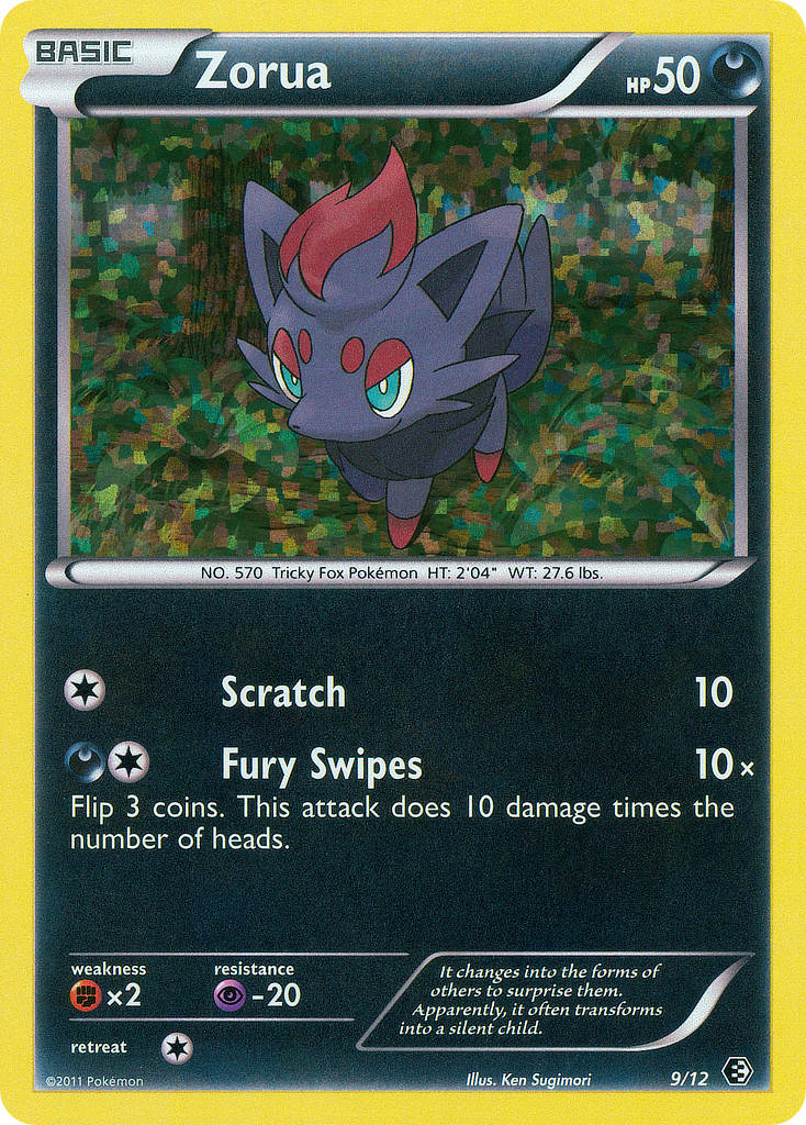 Zorua (9/12) [McDonald's Promos: 2011 Collection] | Chromatic Games