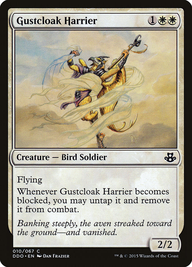 Gustcloak Harrier [Duel Decks: Elspeth vs. Kiora] | Chromatic Games