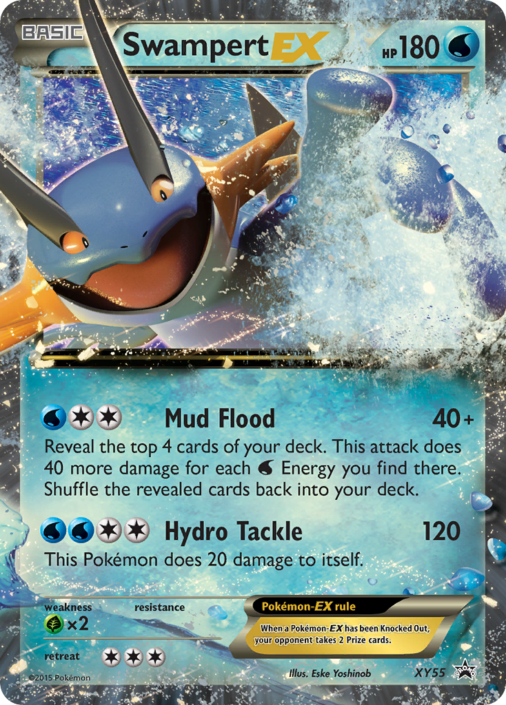 Swampert EX (XY55) [XY: Black Star Promos] | Chromatic Games