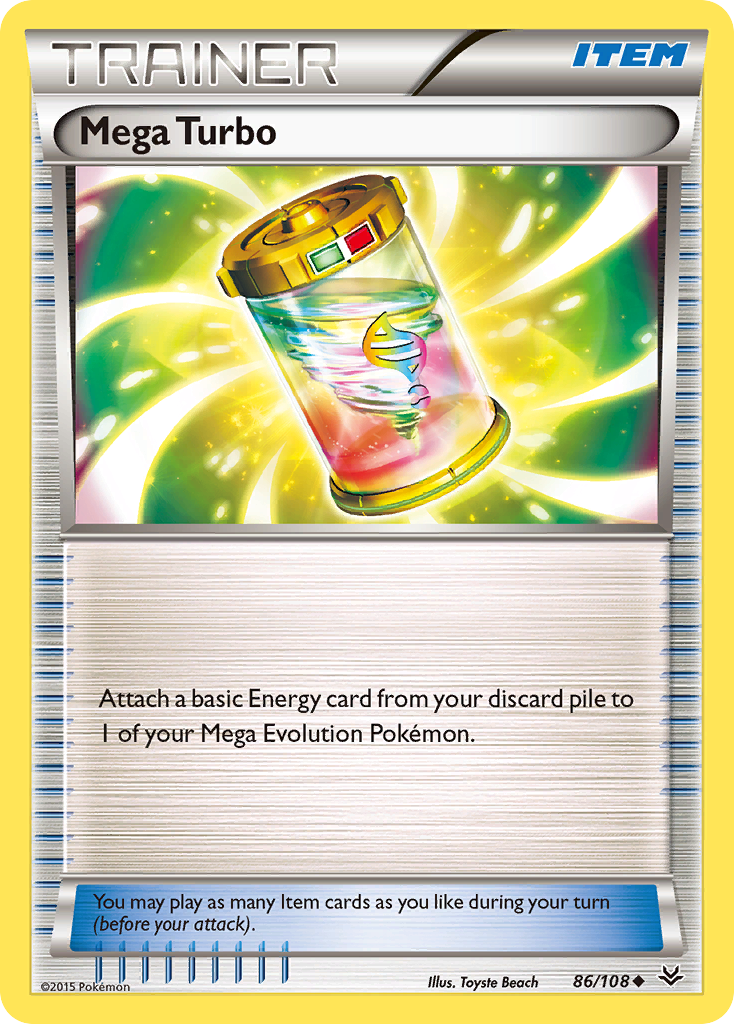 Mega Turbo (86/108) [XY: Roaring Skies] | Chromatic Games