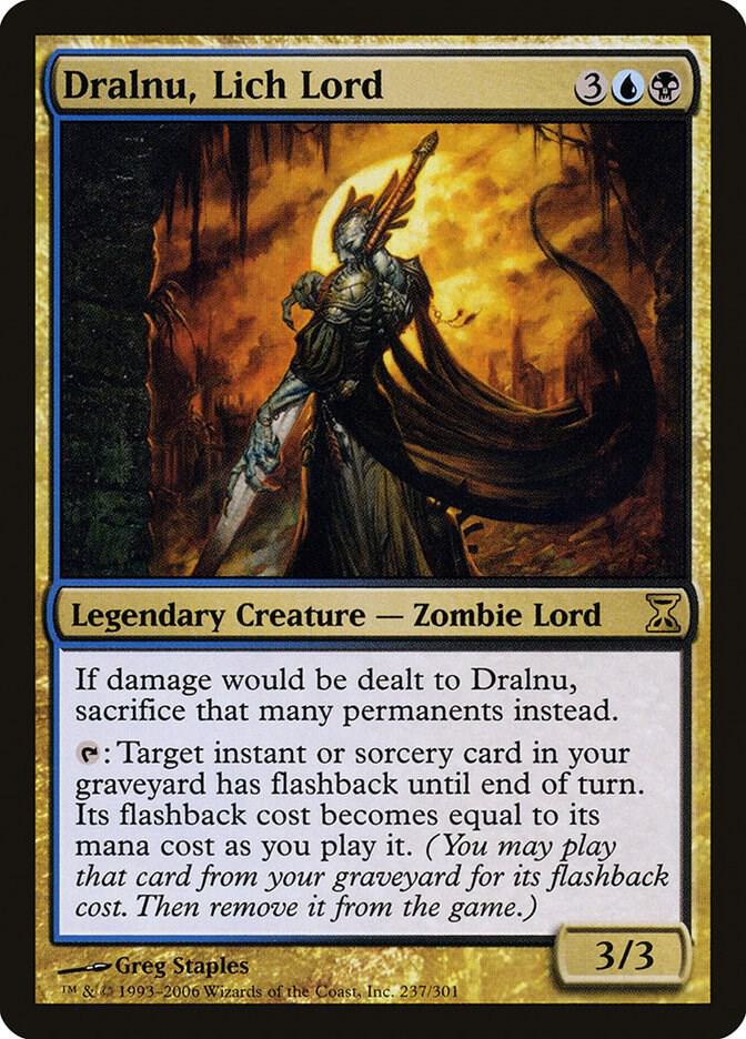 Dralnu, Lich Lord 237/301 (Time Spiral)  | Chromatic Games