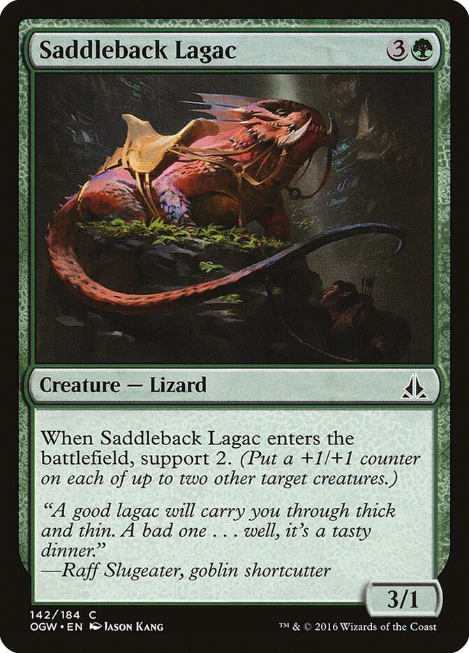 Saddleback Lagac 142/184 (Oath of the Gatewatch)  - Foil | Chromatic Games