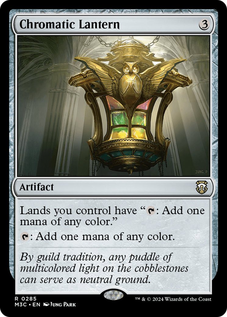 Chromatic Lantern (Ripple Foil) [Modern Horizons 3 Commander] | Chromatic Games