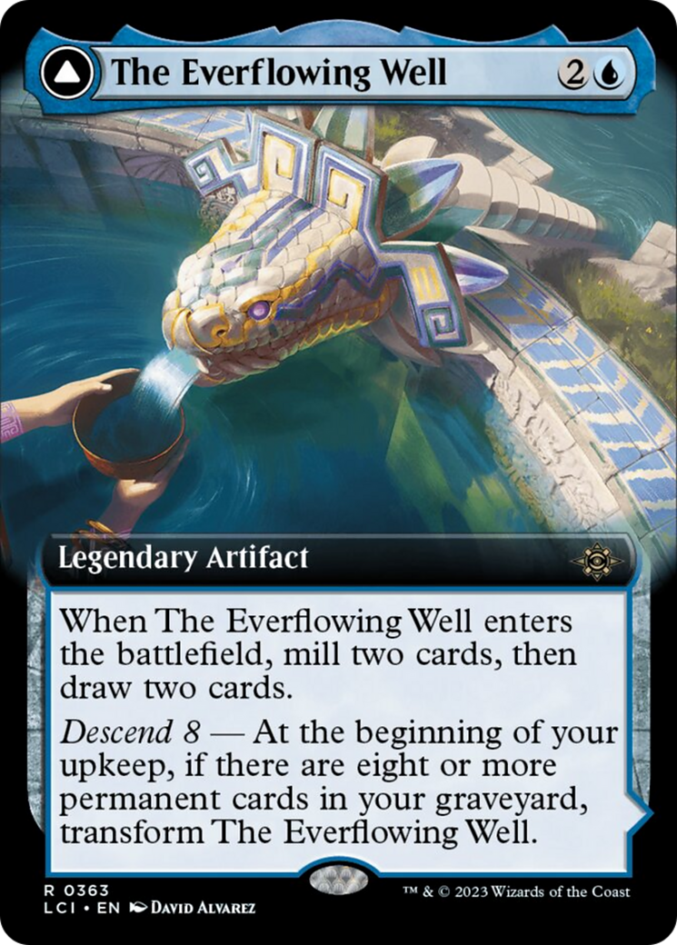 The Everflowing Well // The Myriad Pools (Extended Art) [The Lost Caverns of Ixalan] | Chromatic Games