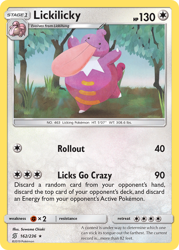 Lickilicky (162/236) [Sun & Moon: Unified Minds] | Chromatic Games