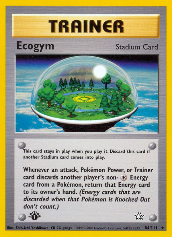 Ecogym (84/111) [Neo Genesis 1st Edition] | Chromatic Games