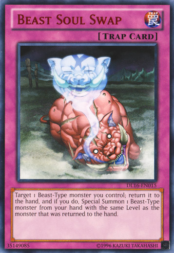 Beast Soul Swap (Red) [DL16-EN015] Rare | Chromatic Games