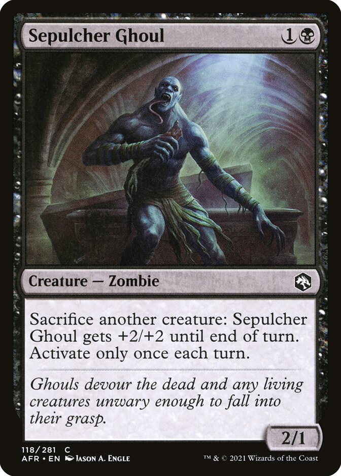 Sepulcher Ghoul 118 (Adventures in the Forgotten Realms)  | Chromatic Games
