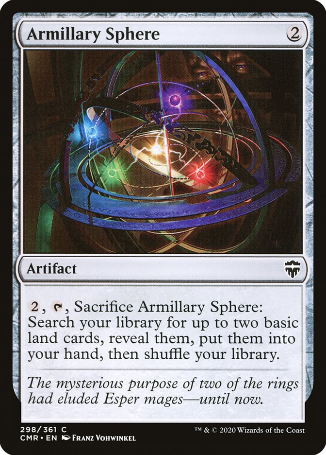 Armillary Sphere 298 (Commander Legends)  | Chromatic Games