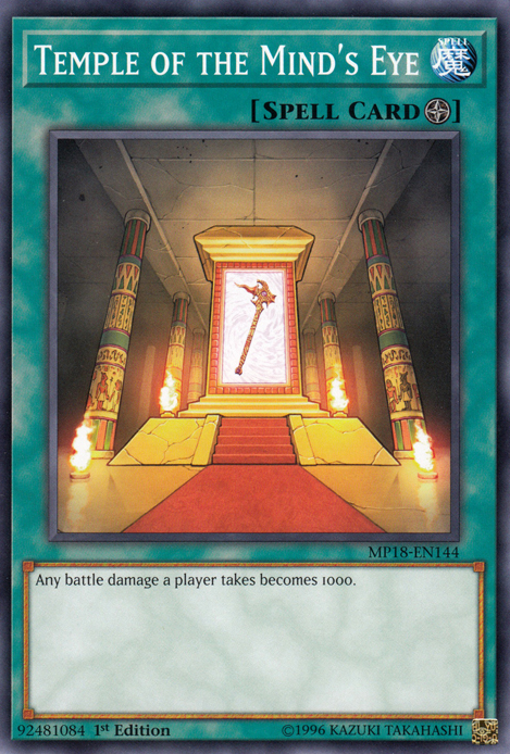 Temple of the Mind's Eye [MP18-EN144] Common | Chromatic Games