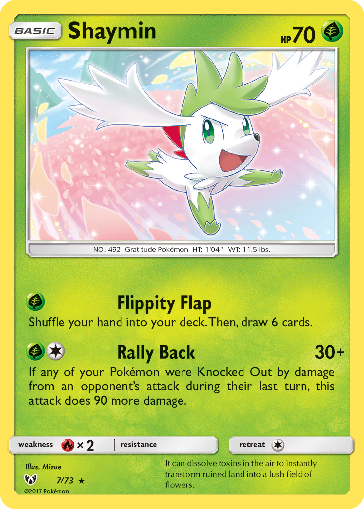 Shaymin (7/73) [Sun & Moon: Shining Legends] | Chromatic Games