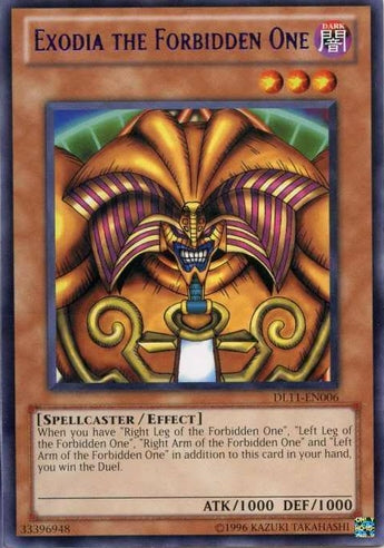Exodia the Forbidden One (Purple) [DL11-EN006] Rare | Chromatic Games