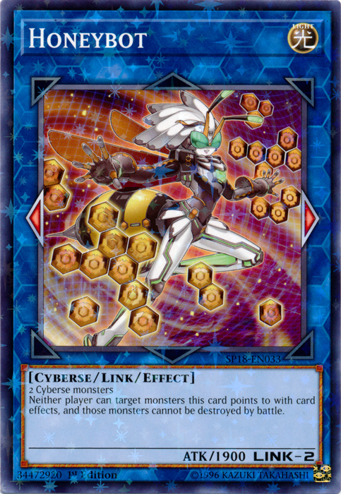Honeybot [SP18-EN033] Starfoil Rare | Chromatic Games