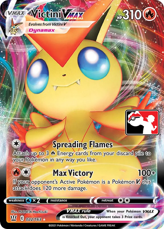 Victini VMAX (022/163) [Prize Pack Series One] | Chromatic Games