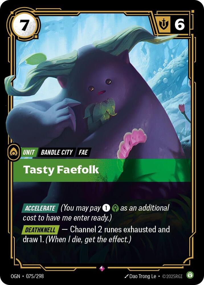 Tasty Faefolk 075/298 (Origins)  - Foil | Chromatic Games