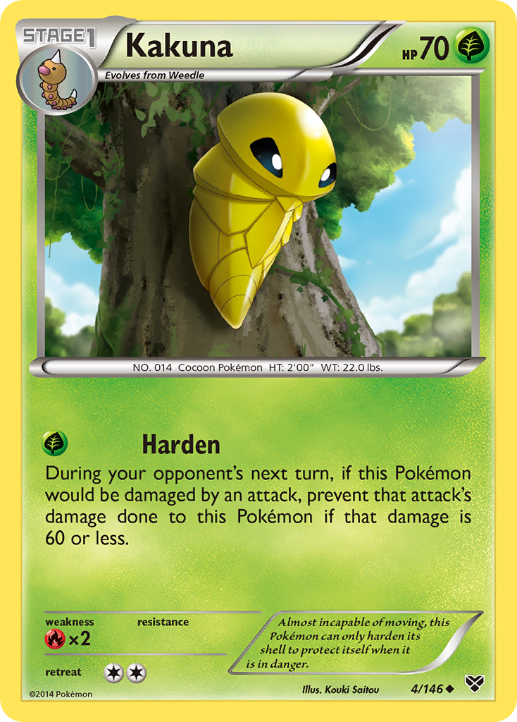 Kakuna (4/146) [XY: Base Set] | Chromatic Games