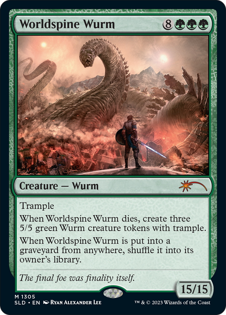 Worldspine Wurm [Secret Lair Drop Series] | Chromatic Games