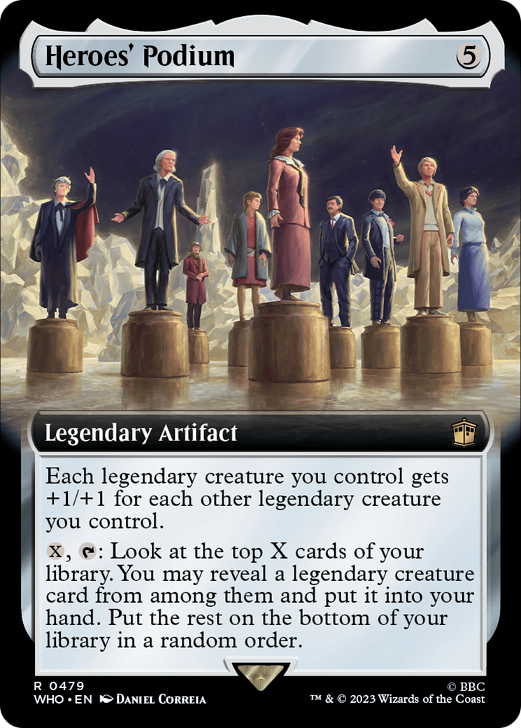 Heroes' Podium (Extended Art) [Doctor Who] | Chromatic Games