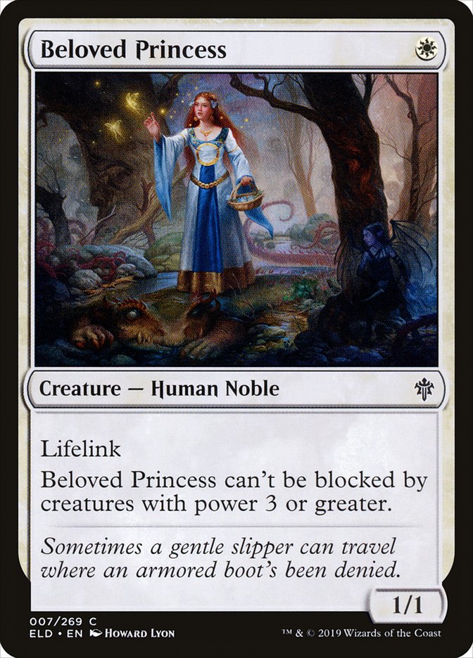 Beloved Princess 7/269 (Throne of Eldraine)  - Foil | Chromatic Games