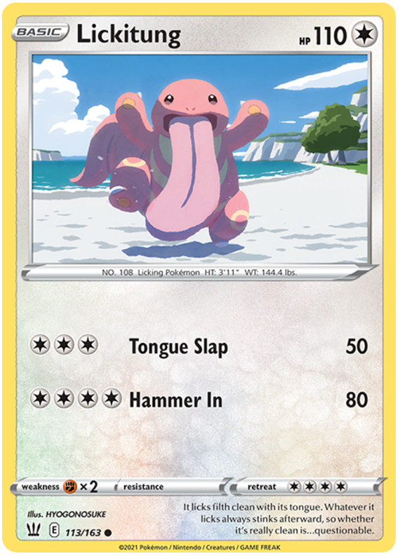 Lickitung (113/163) [Sword & Shield: Battle Styles] | Chromatic Games