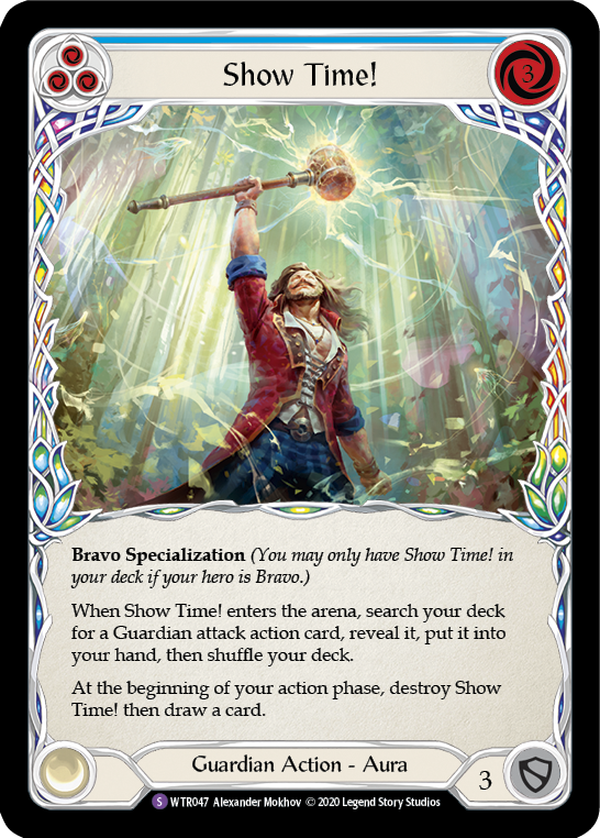 Show Time! [U-WTR047] (Welcome to Rathe Unlimited)  Unlimited Rainbow Foil | Chromatic Games