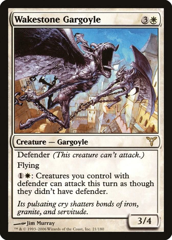 Wakestone Gargoyle 21/180 (Dissension)  | Chromatic Games