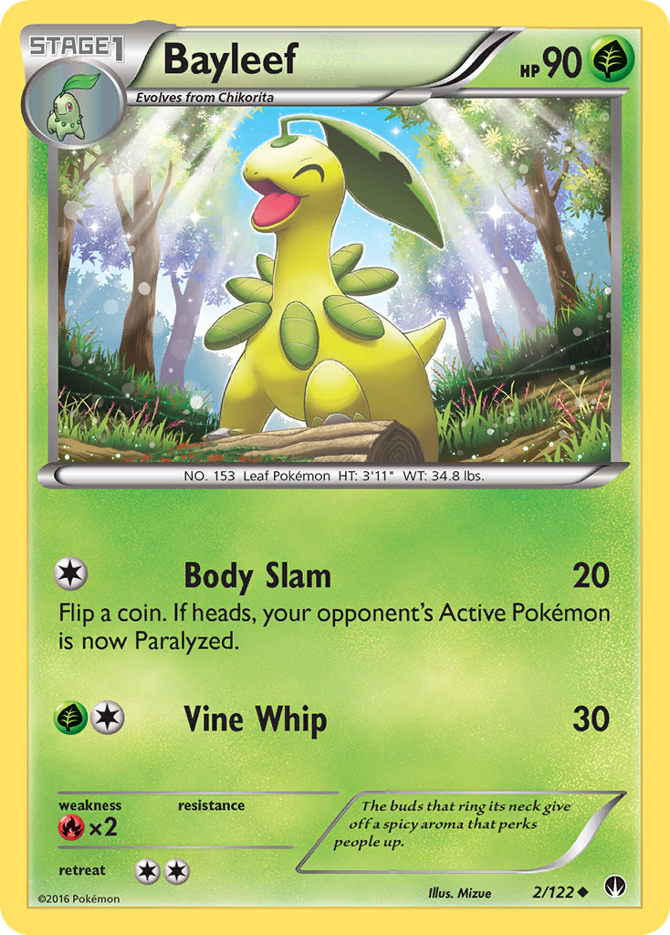 Bayleef (2/122) [XY: BREAKpoint] | Chromatic Games