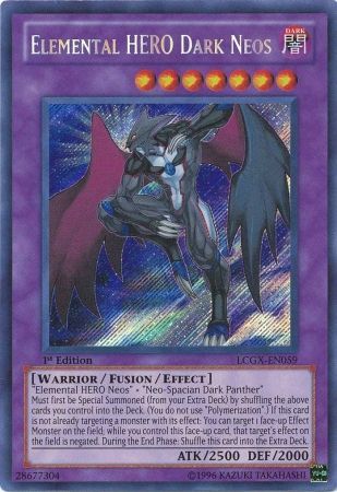Elemental HERO Dark Neos [LCGX-EN059] Secret Rare | Chromatic Games