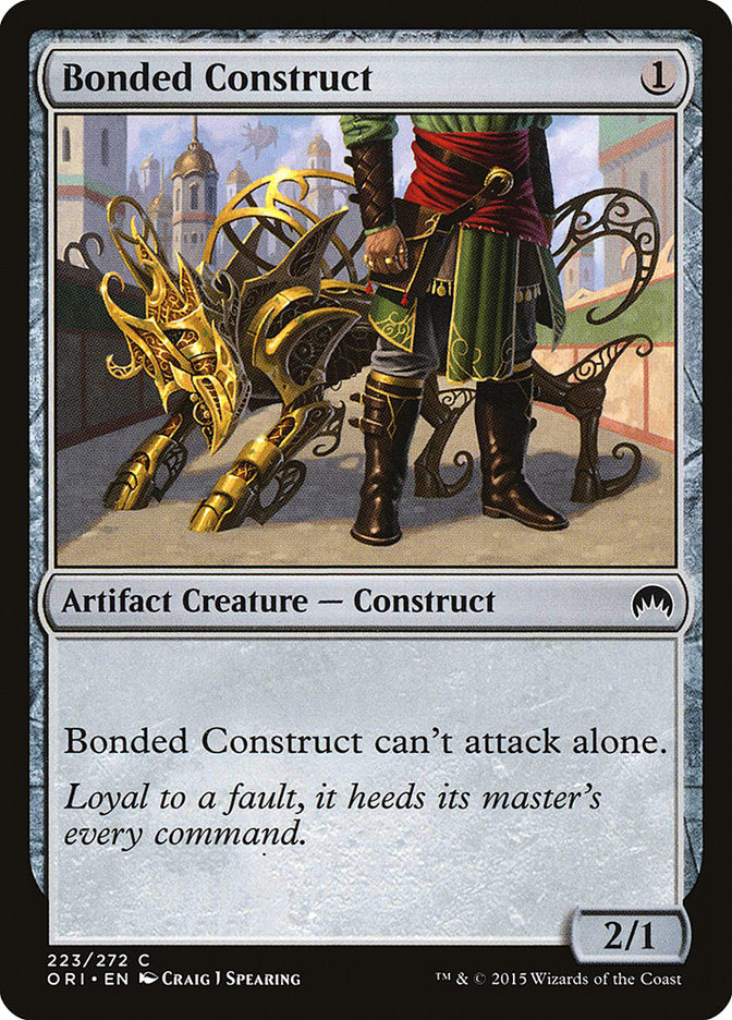 Bonded Construct 223/272 (Magic Origins)  | Chromatic Games
