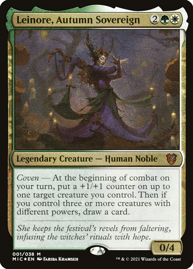 Leinore, Autumn Sovereign 1/38 (Commander: Innistrad: Midnight Hunt)  | Chromatic Games